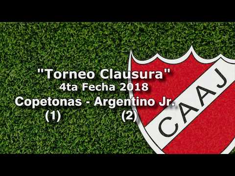 4ta Fecha Torneo Clausura: Copetonas 1 -  Argentino Jr.  2
