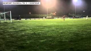 preview picture of video 'BINFIELD FC TV   Newport Pagnell Town 0 2 BINFIELD   B&B Senior Trophy R1   12 10 23'