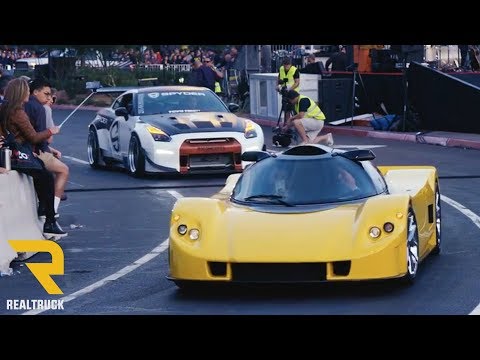 Leaving SEMA Show 2017 - JUST CARS!