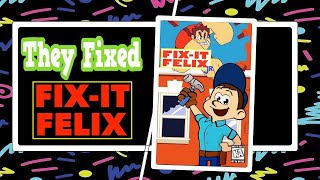 Someone fixed Fix it Felix JR 👍😲⚒️