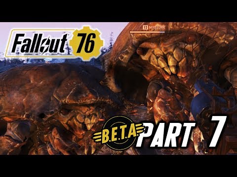 FALLOUT 76 BETA PC Gameplay Part 7 – UNPLEASANT LAKE