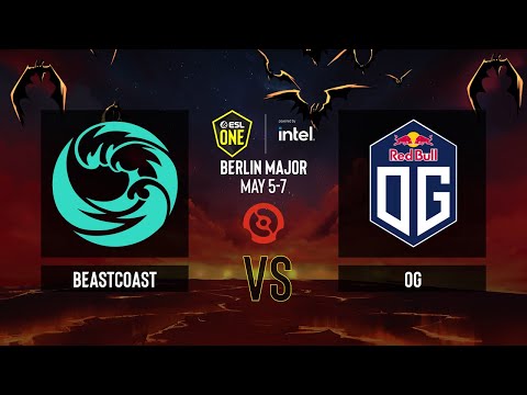 Dota2 - beastcoast vs OG - Game 2 - ESL One Berlin 2023 - Group B