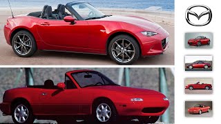 The highest selling roadster of all time: Mazda MX-5 Miata Evolution (1989 - 2020)