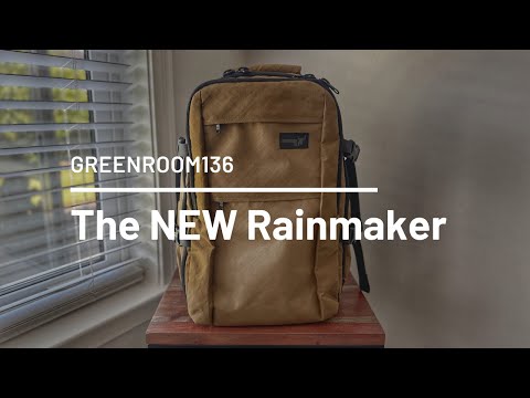 NEW Greenroom136 Rainmaker (30L ) Review - Highly Functional and Customizable Everyday Carry Pack!