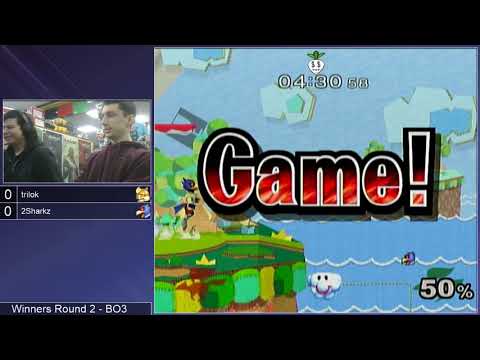 GSS 117 SSBM - trilok (Fox) vs. 2Sharkz (Falco) - Melee WR2