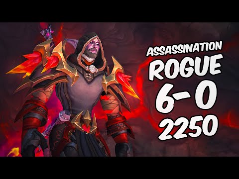 Assassination Rogue PvP TWW S3 Solo Shuffle 6-0 2250 The War Within