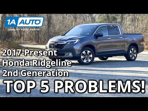 Top 5 Problems Honda Ridgeline Pickup 2017-Present 2nd Generation