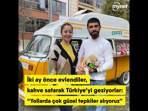 , title : 'Kahve satarak Türkiye’yi geziyorlar'