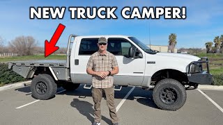 New Flatbed Truck Camper Build! Hawk+ by Four Wheel Campers