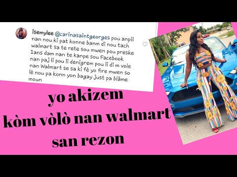 Isemylee deklare se  Aktriss la kifè yo te revokel nan walmart sou fo akizasyon volè