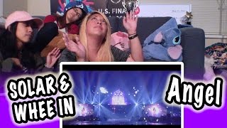 [KPOP REACTION] MAMAMOO 마마무 -- ANGEL -- SOLAR 솔라 & WHEEIN 휘인
