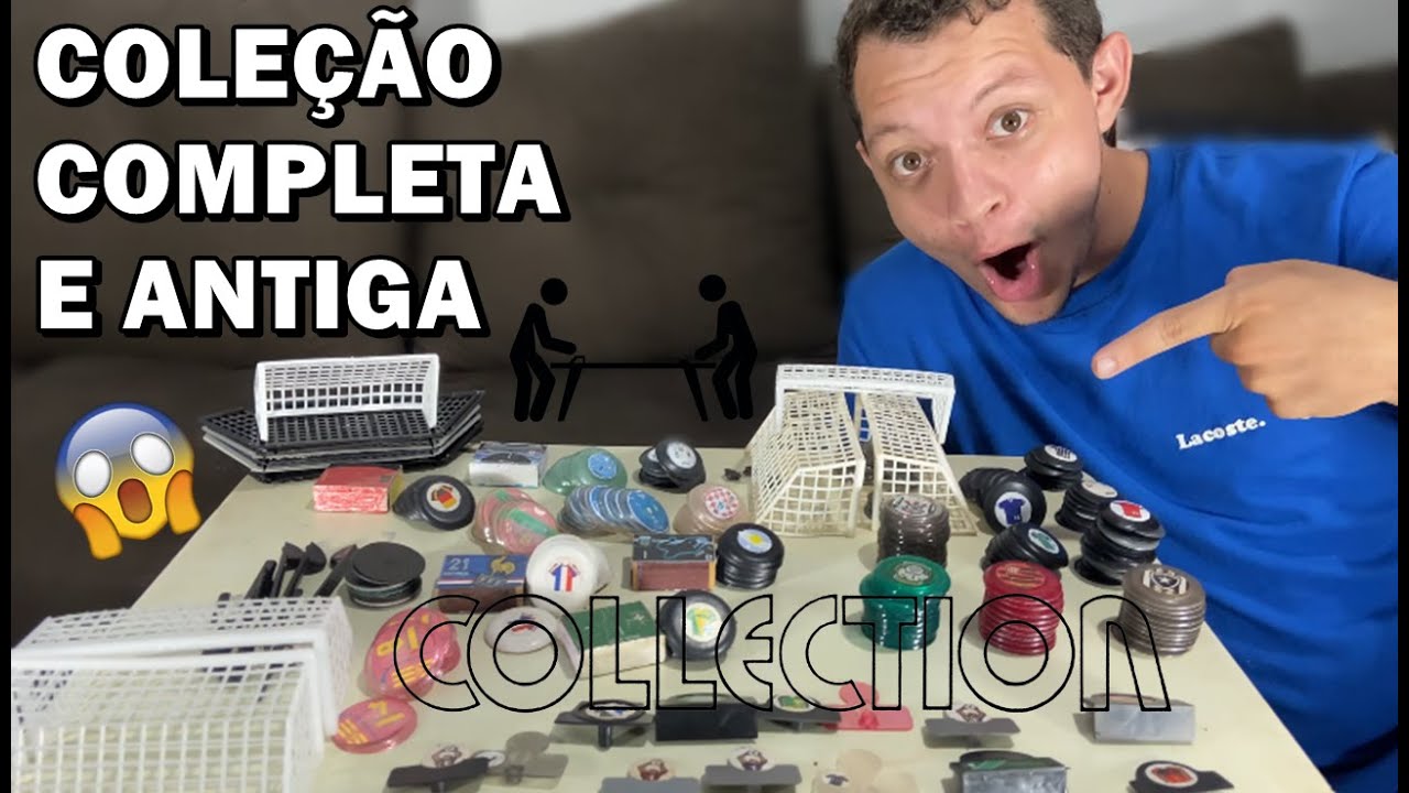 Minha Coleção Completa de Futebol de Botão.