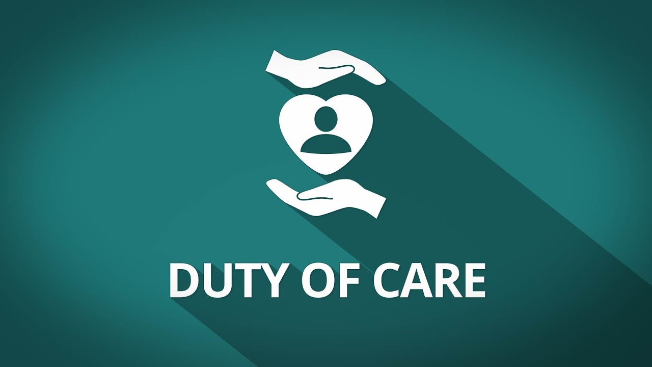 Duty of care. This is care of. We have no time to stand and stare. A doctor's duty. This is care of.