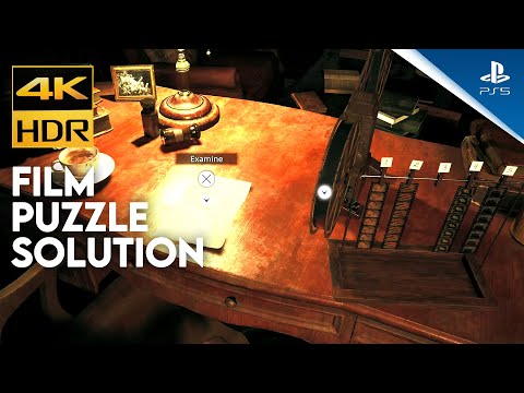 Resident Evil Village Film Puzzle Solution - Beneviento Estate - 4K HDR