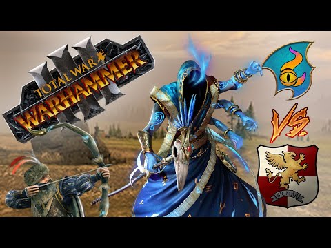 WILD Changeling Transformation! Tzeentch vs Empire - Total War Warhammer 3