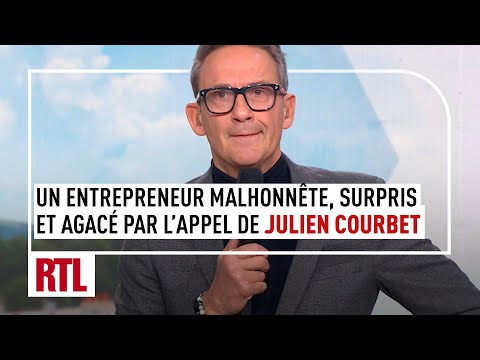 A dishonest entrepreneur surprised and annoyed by Julien Courbet's call!