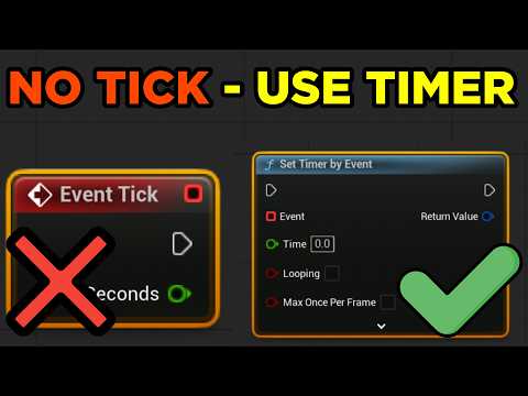 STOP with Event Tick, PLEASE use TIMERS