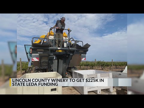 New Mexico winery getting $225,000 in LEDA funds