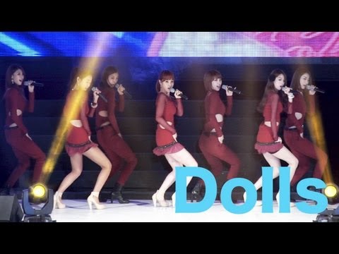 9MUSES 'Dolls' - Live (나인뮤지스 '돌스') - 서울 걸즈 컬렉션