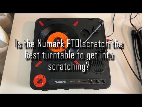 Numark PT01 Scratch mini review - best turntable to start scratching?