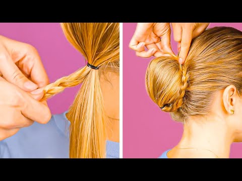 17 Easy Hairstyles & Hacks For Beginners - Lovely Looks For Any Hair Length - Cleverly
