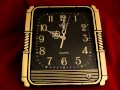 VINTAGE India Art Deco Ajanta Clock With Music Daylight Sensor Volume Control 2