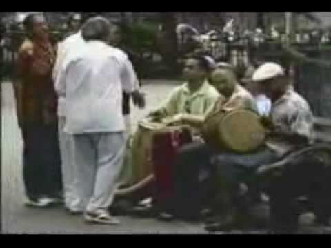 Tompskin square park  conga players 2007 Rumbon.mp4