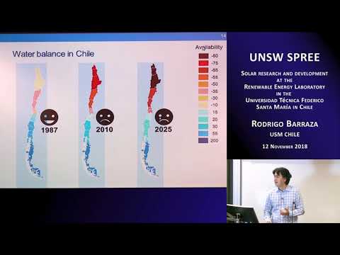 UNSW SPREE 201811-12 Rodrigo Barraza - Solar research and development at UTFSM