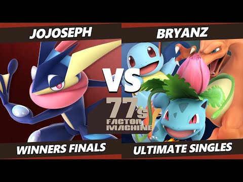 77s FM1 Winners Finals - Jojoseph (Greninja) Vs. BryanZ (Pokemon Trainer) SSBU Ultimate Tournament