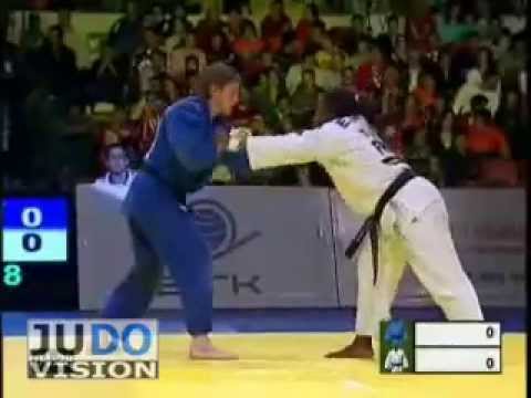 JUDO 2008 European Championships: Yulia Kuzina (RUS) - Gevrise Emane (FRA)