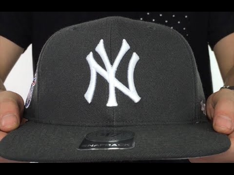 Yankees 'SURE-SHOT SNAPBACK' Charcoal Hat by Twins 47 Brand