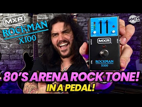 The MXR Rockman X100 Pedal NAILS That Iconic 80's Arena Rock Guitar Tone!