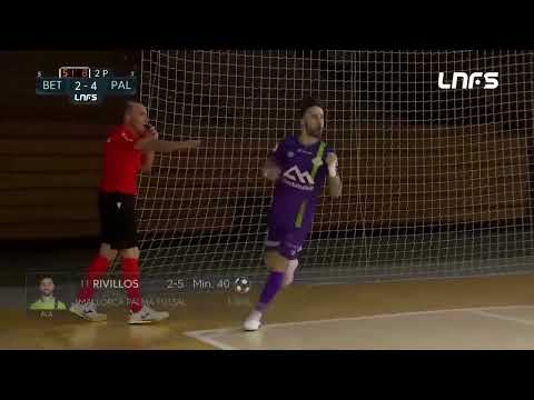 Gol Rivillos (2-5) Real Betis - Palma Futsal. J28, 1Div. LNFS