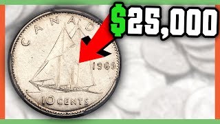 RARE CANADIAN COINS WORTH MONEY -  COINS TO LOOK FOR IN POCKET CHANGE!!