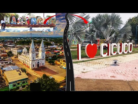 154 De Magangué a Cicuco, Bolívar, Colombia