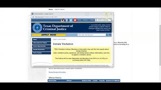 Texas Inmate Search