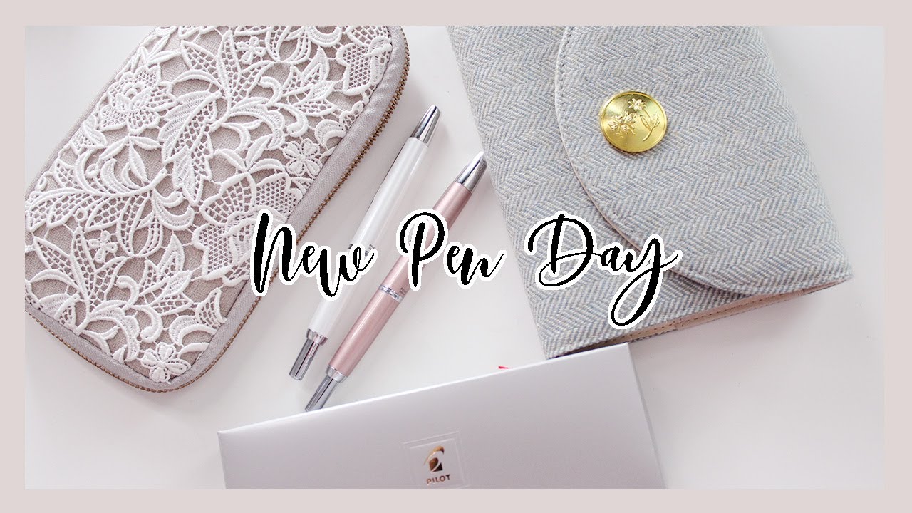 NEW PEN DAY | Pilot Decimo Vanishing Point Champagne Pink | Ana Jolene