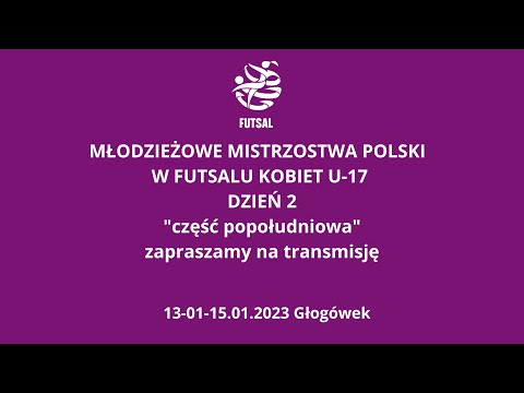 MŁODZIEŻOWE MISTRZOSTWA POLSKI W FUTSALU KOBIET U-17 DZIEŃ 2 cz. 2