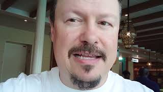 Sarasota Tim ain't no Saint Thomas 😜 today on Cruise Ship Carnival Venezia 