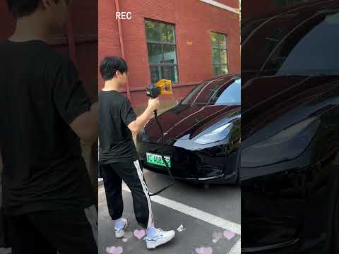 I secretly used laser marking to decorate the boss's car, and the effect is amazing
