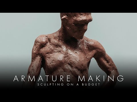Armature Making - Sculpting On A Budget  - Excerpt From Anatomy & Imagination