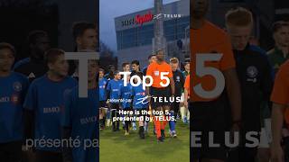 Le New England est au Stade Saputo ce soir ⚔️ Voici le TOP 5, présenté par TELUS ????️