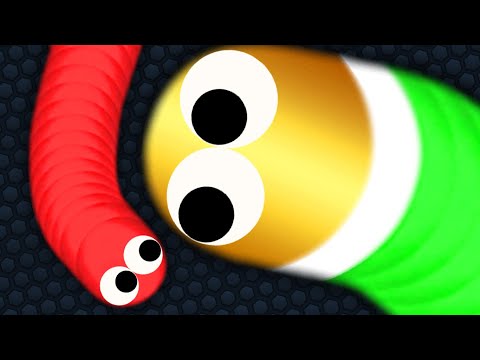 Slither.io Pro Tiny Snake vs Giant Noob Snakes - Epic Slitherio Gameplay