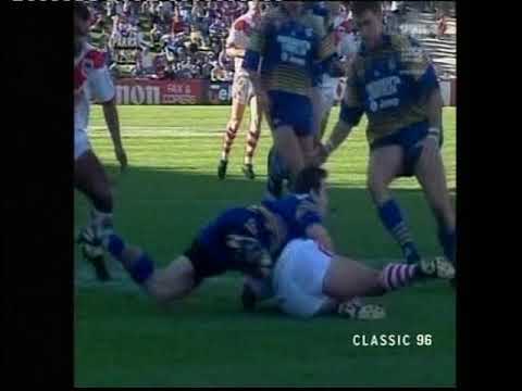 All the fights and scuffles - Parramatta Eels vs St George 1996