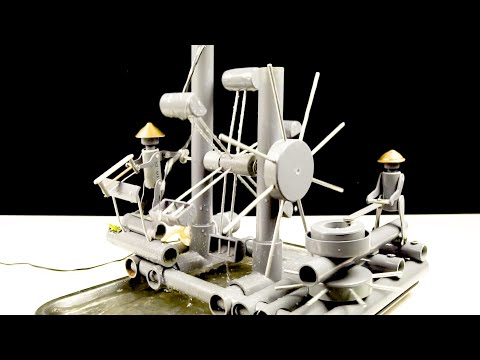 Amazing Ideas from PVC: DIY Waterfall Fountain