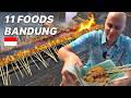 11 Must Try INDONESIAN STREET FOOD In Bandung Indonesia