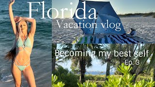 COME TO FLORIDA WITH ME ☀️🏖️| becoming my best self | ep. 3