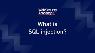 What is SQL injection? - Web Security Academy