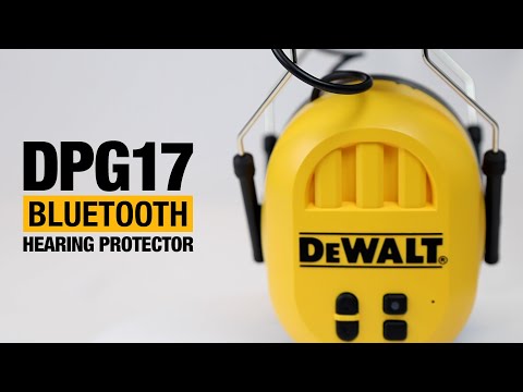 DEWALT DPG17 Bluetooth Earmuff Troubleshooting