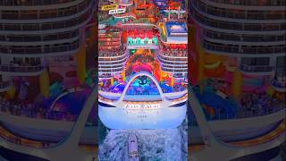 Biggest Cruise ship 02. #cruiselife #cruise #megaship #ocean #youtubeshort #viral #video